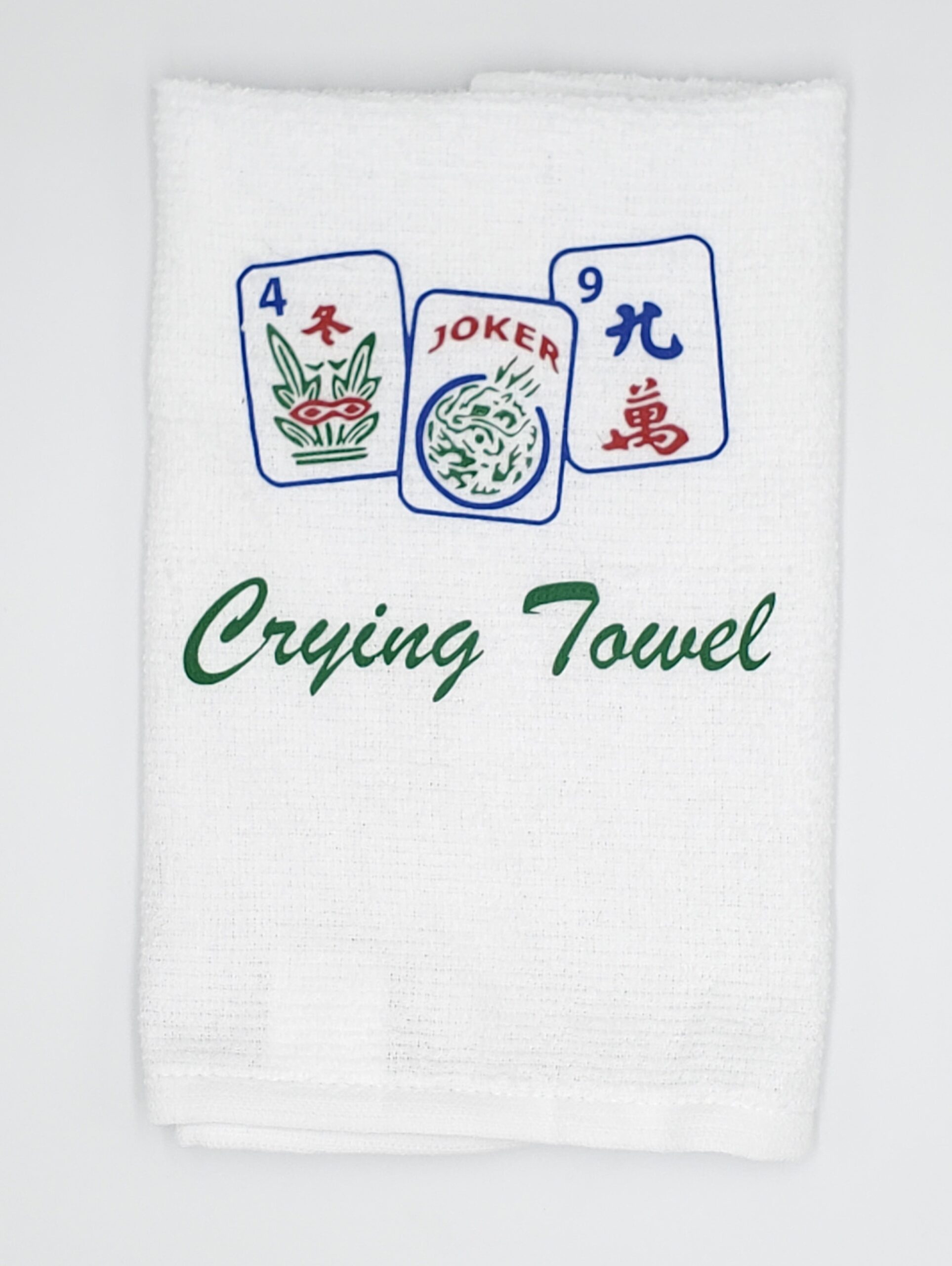 Crying Mah Jongg Towel