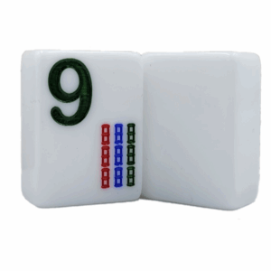 Large Print Solid White American Mah Jongg Tiles