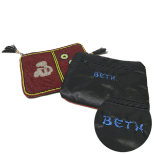 Custom Embroidered Mah Jongg Money Purse