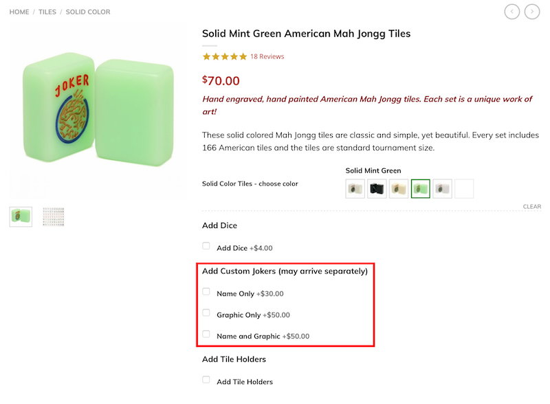 How To Add Custom Jokers To Where The Winds Blow American Mah Jongg Tile Set