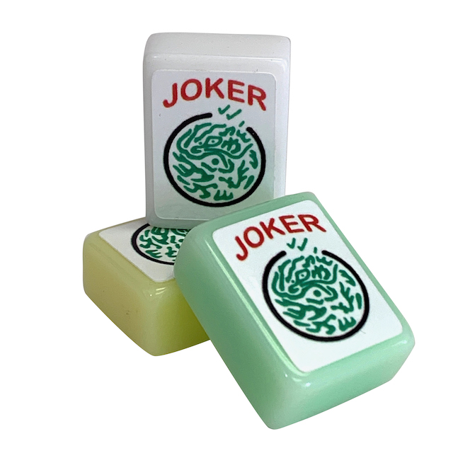 Mah Jongg Jong Mahjong Natural Joker Stickers Set #908 ** Free Shipping ** 