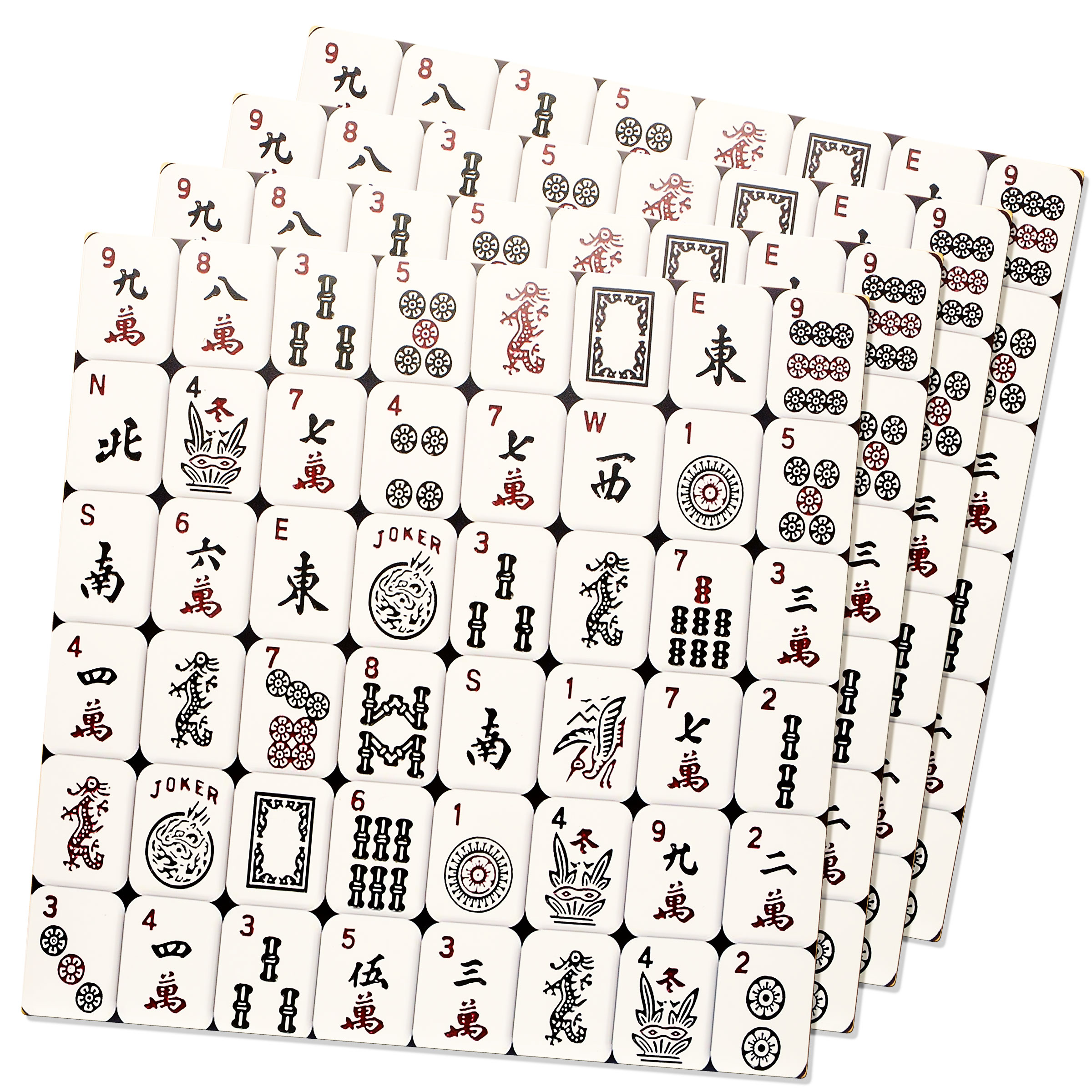 Mah Jongg Placemats Set Of 4 Where The Winds Blow