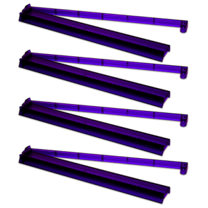 Dark Purple Combo Racks - eggplant color