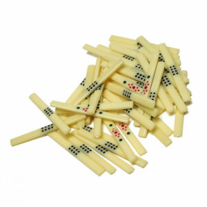 Cream colored mah jongg counting sticks for mahjong