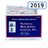2019 National Mah Jongg League Card - NMJL - Where The Winds Blow Man Jongg
