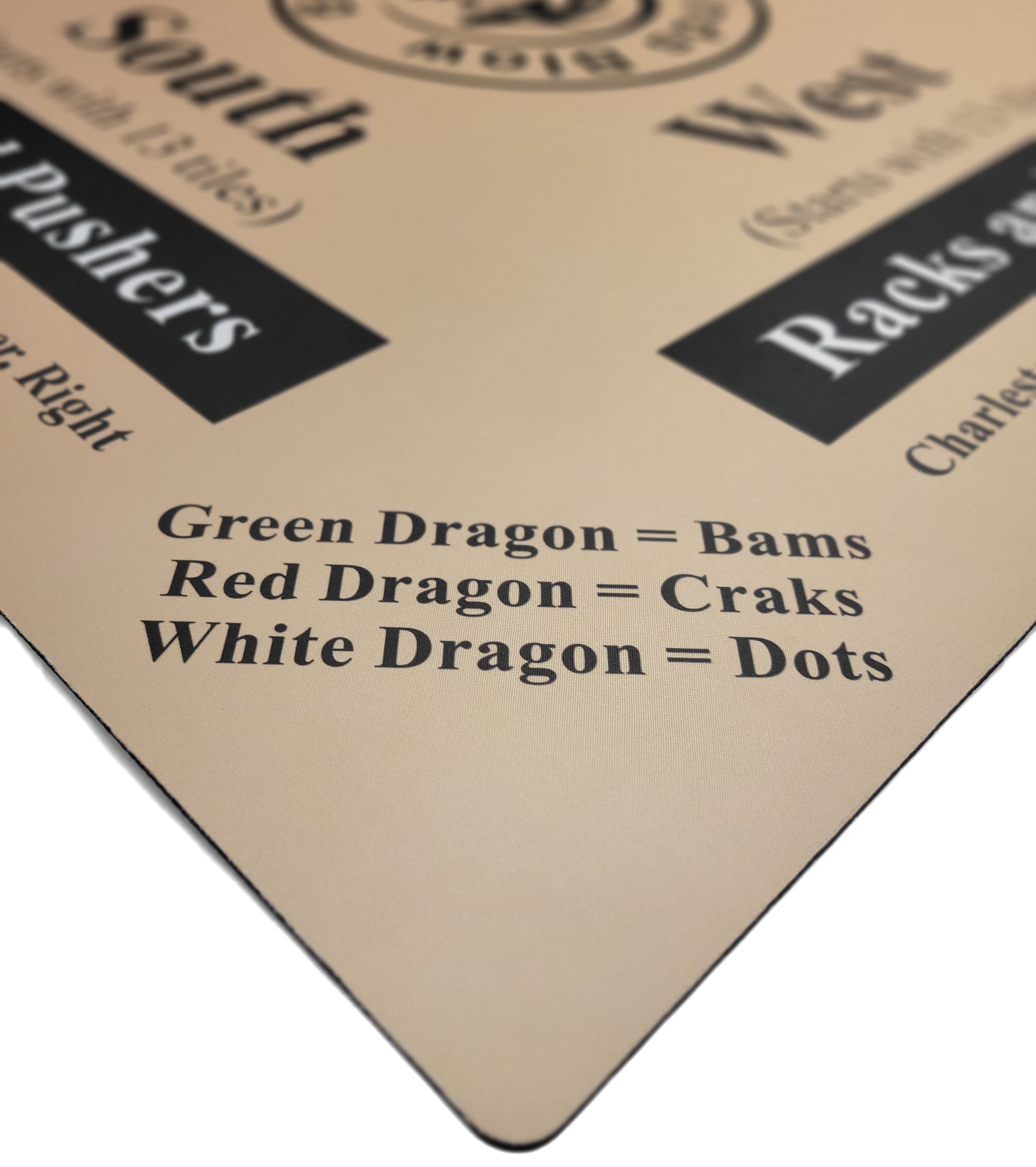 Beginner Mah Jongg Rubber Backed Mat - Image 3