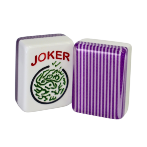 Purple Stripe American Mah Jongg Tiles