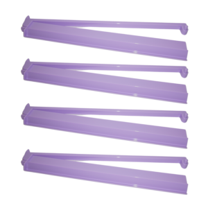 Solid Lavender Mah Jongg Combo Racks - Set of 4