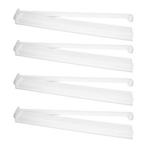 Solid White Mah Jongg Combo Racks - Set of 4