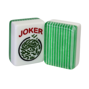 Green Stripe American Mah Jongg Tiles
