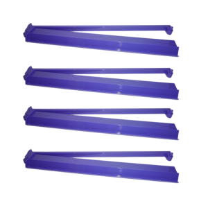 Solid Periwinkle Mah Jongg Combo Racks - Set of 4