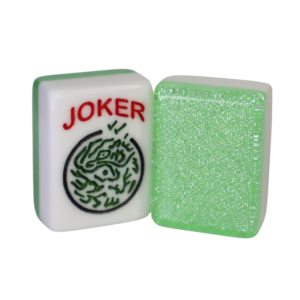 FULL CUSTOM Sweet Mint Glitter American Mah Jongg Tiles