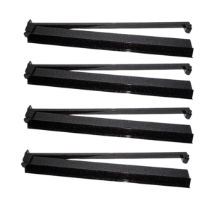 Clear Black Sparkle Mah Jongg Combo Racks - Set of 4