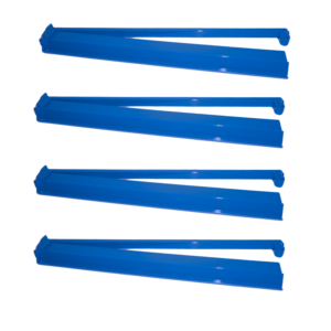 Solid Blue Mah Jongg Combo Racks - Set of 4