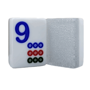 LARGE PRINT Silver Glitter American Mah Jongg Tiles