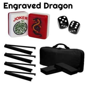 Engraved Black and Gold Dragon Special Value Set