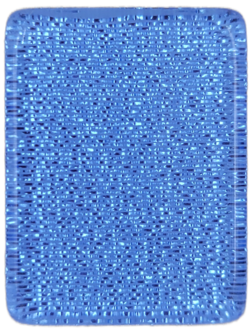 FULL CUSTOM Ice Blue Glitter American Mah Jongg Tiles - Image 3