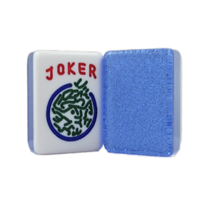 FULL CUSTOM Ice Blue Glitter American Mah Jongg Tiles
